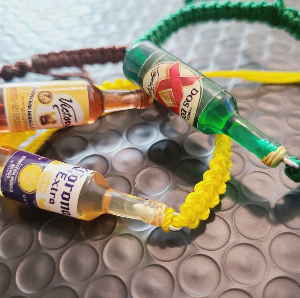 Beers bracelets Set of 3 
